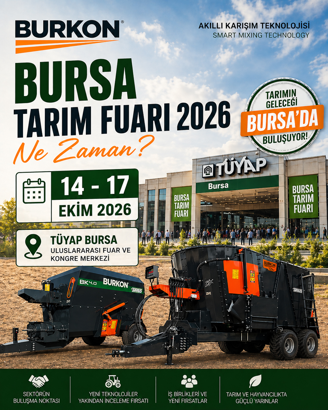 Bursa Tarım Fuarı 2026 Ne Zaman?