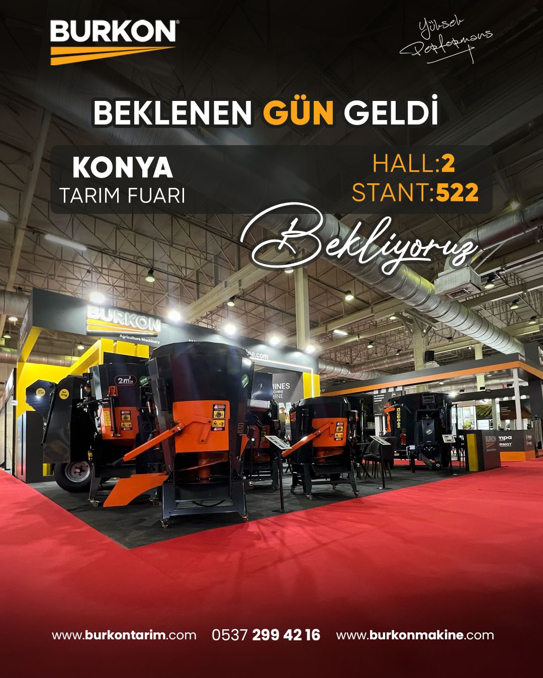 2025 Konya Tarım Fuarı Başladı