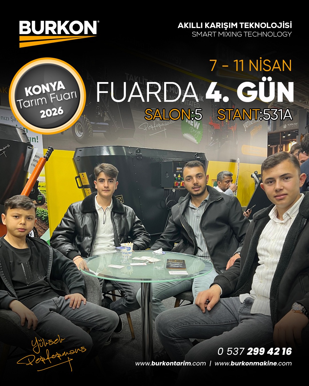 Altınekin’den Genç Ziyaretçiler Burkon Standında