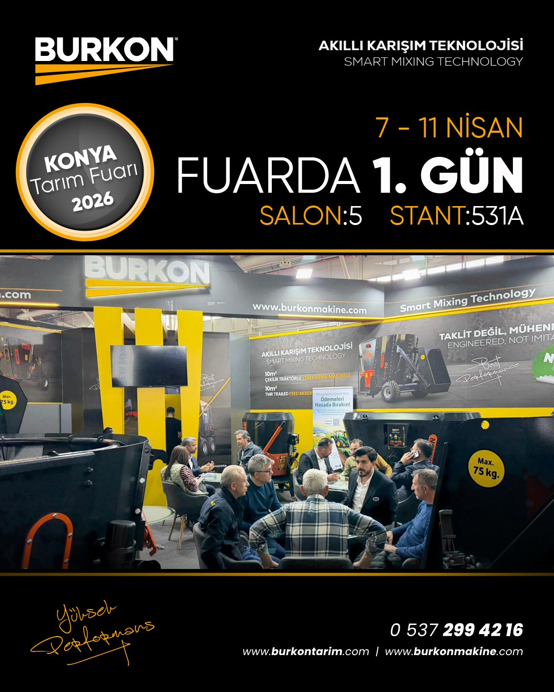 Konya Tarım Fuarı 2026 1. Gün