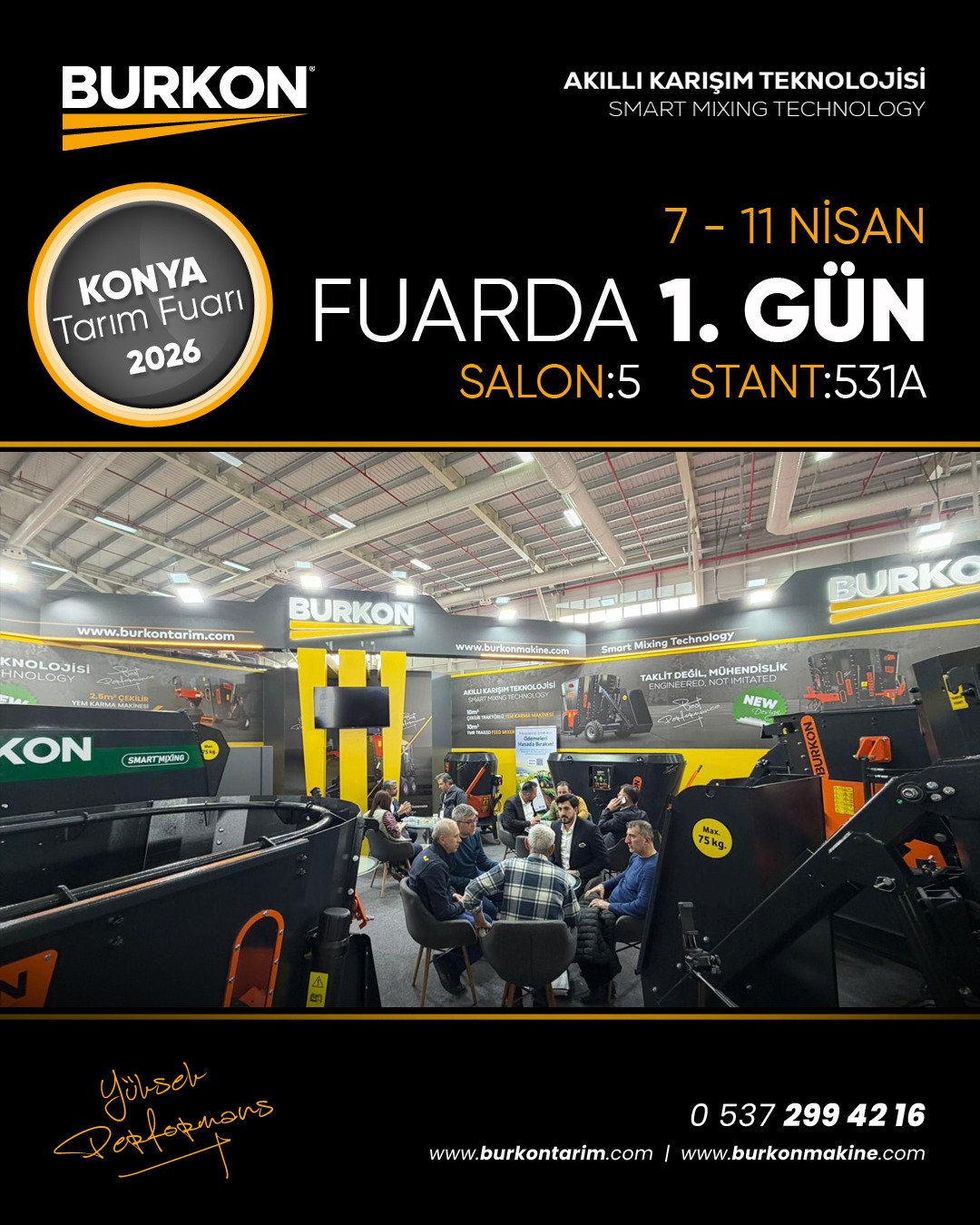 Konya Tarım Fuarı 2026 1. Gün