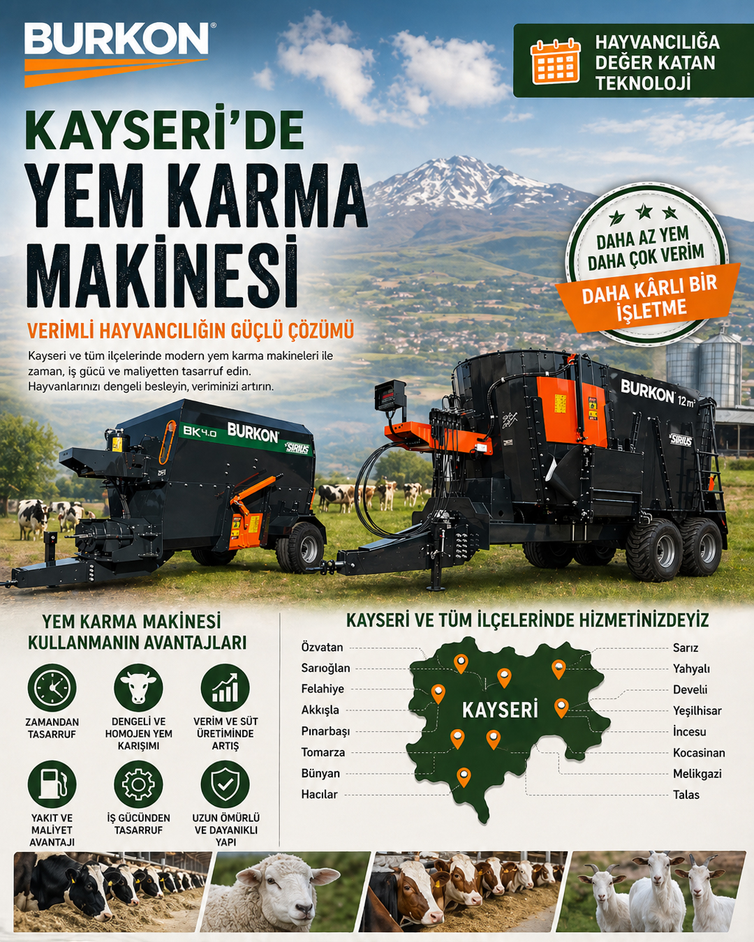 Kayseri Yem Karma Makinesi