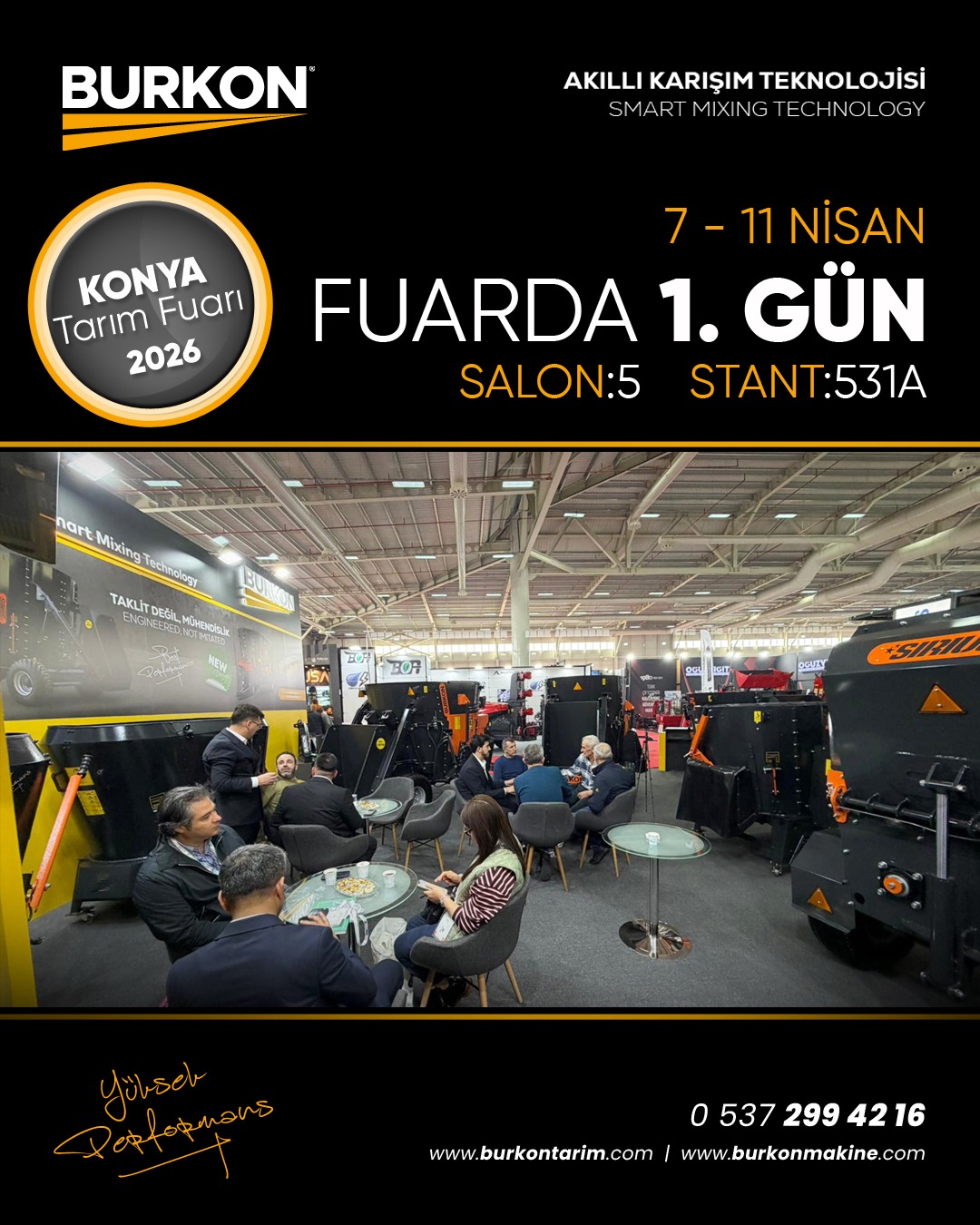 Konya Tarım Fuarı 2026 1. Gün