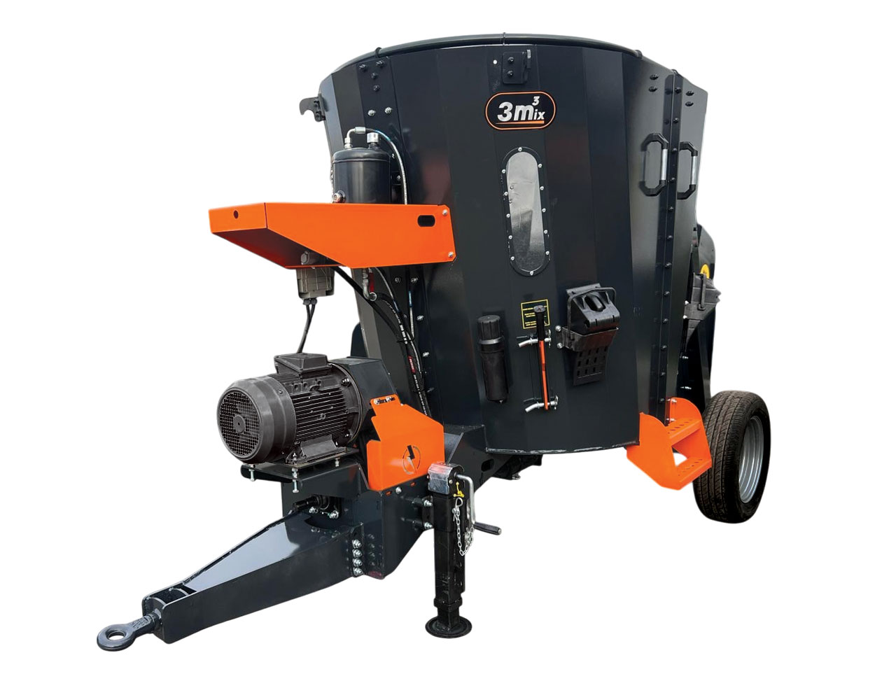 3 m3 Çekilir Yem Karma Makinesi