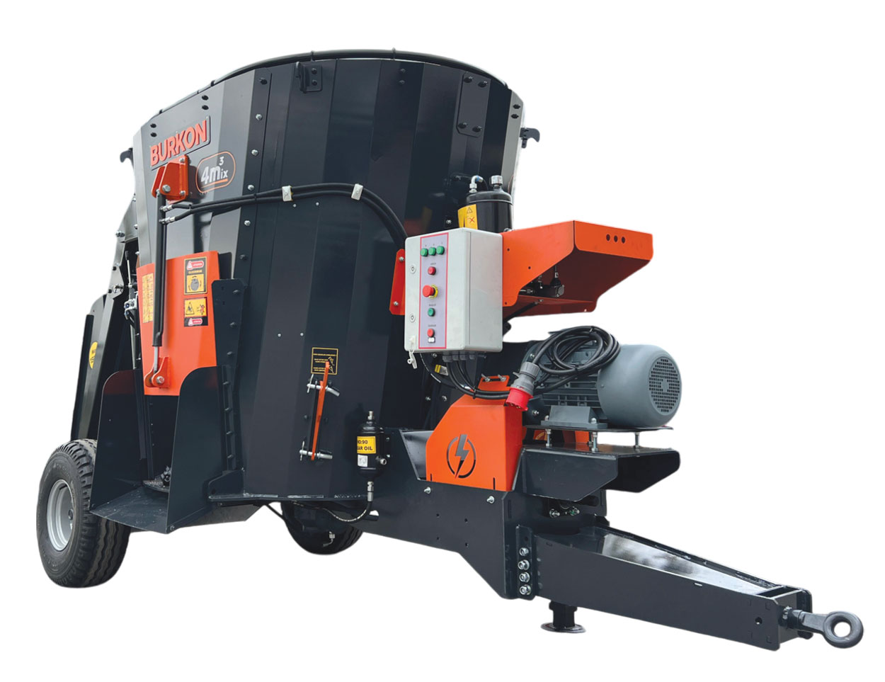 4 m3 Çekilir Yem Karma Makinesi